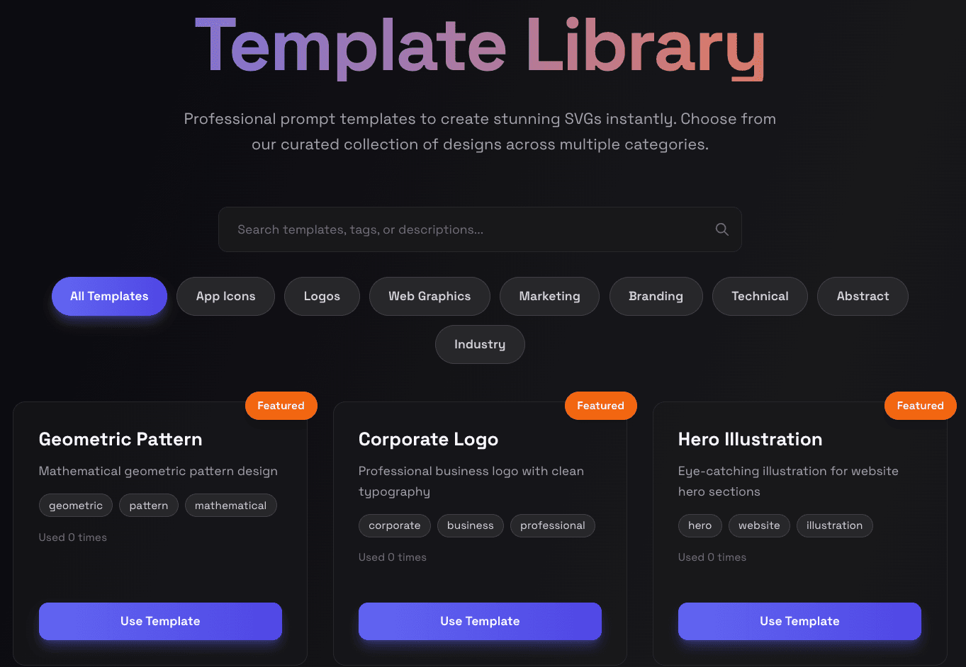 Template Library